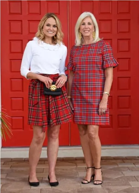 Holiday Plaid Dress