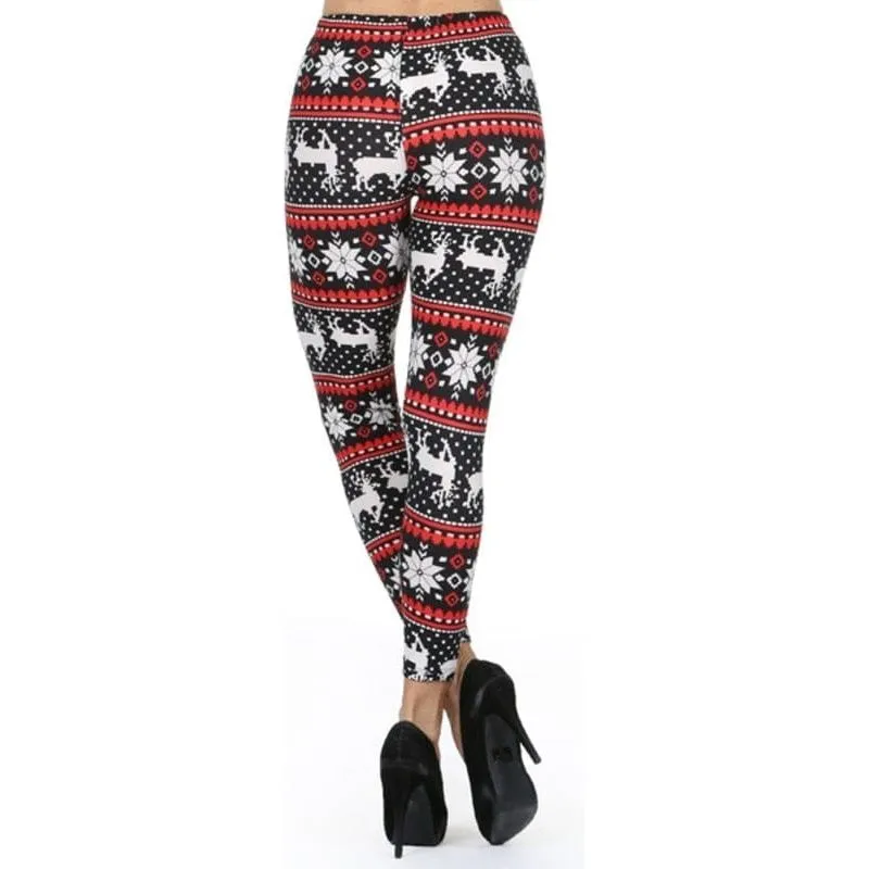 Holiday Print Leggings