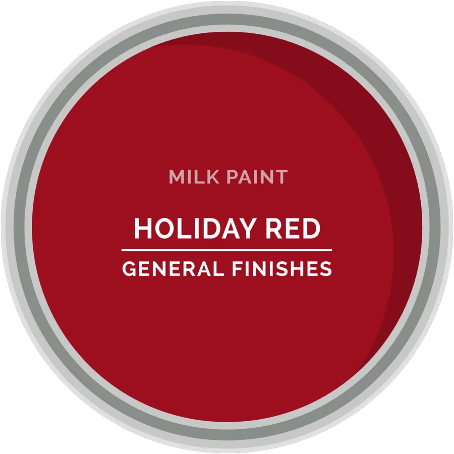 Holiday Red Milk Paint