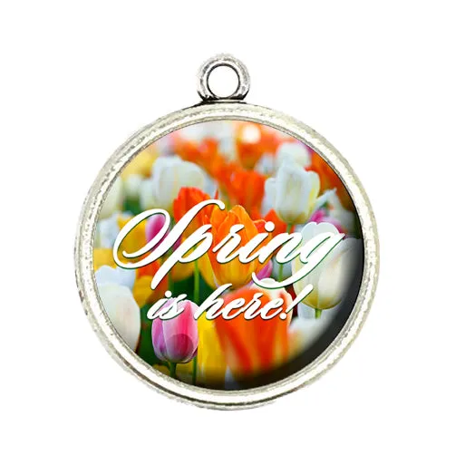 Holiday Season Cabochon Charms