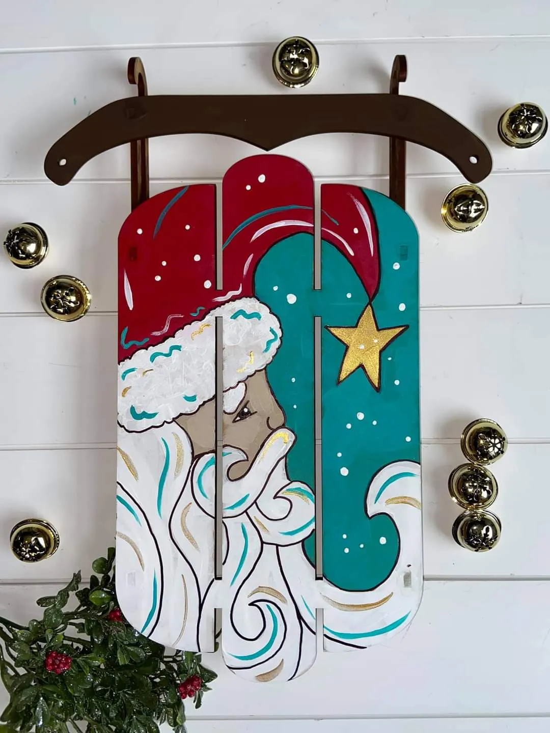 Holiday Sleigh Decor