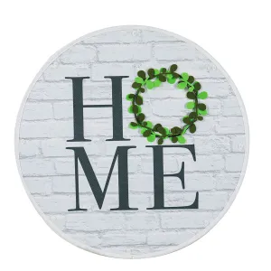 HOME Wreath Sassafras Switchable Door Décor Insert,2idi2244