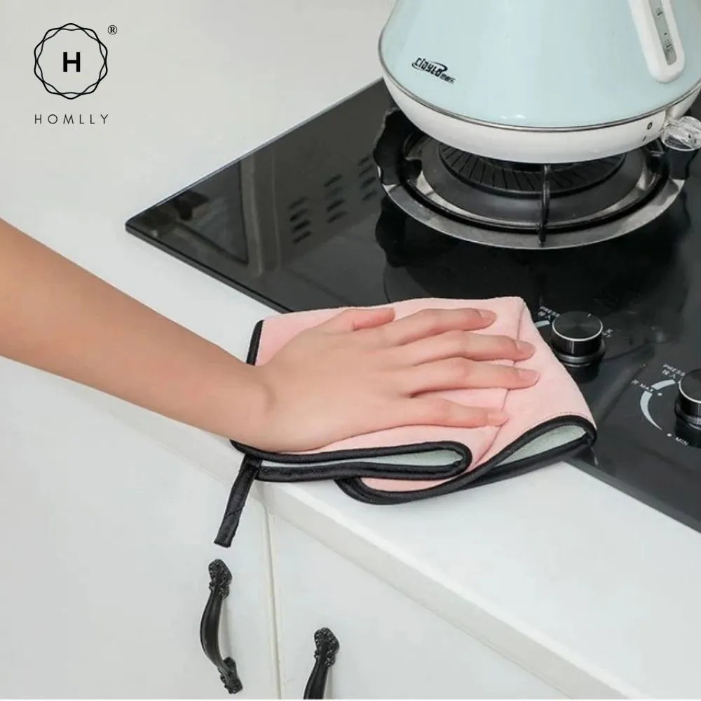 Homlly Double layers Multipurpose Household Kitchen Towels Rug