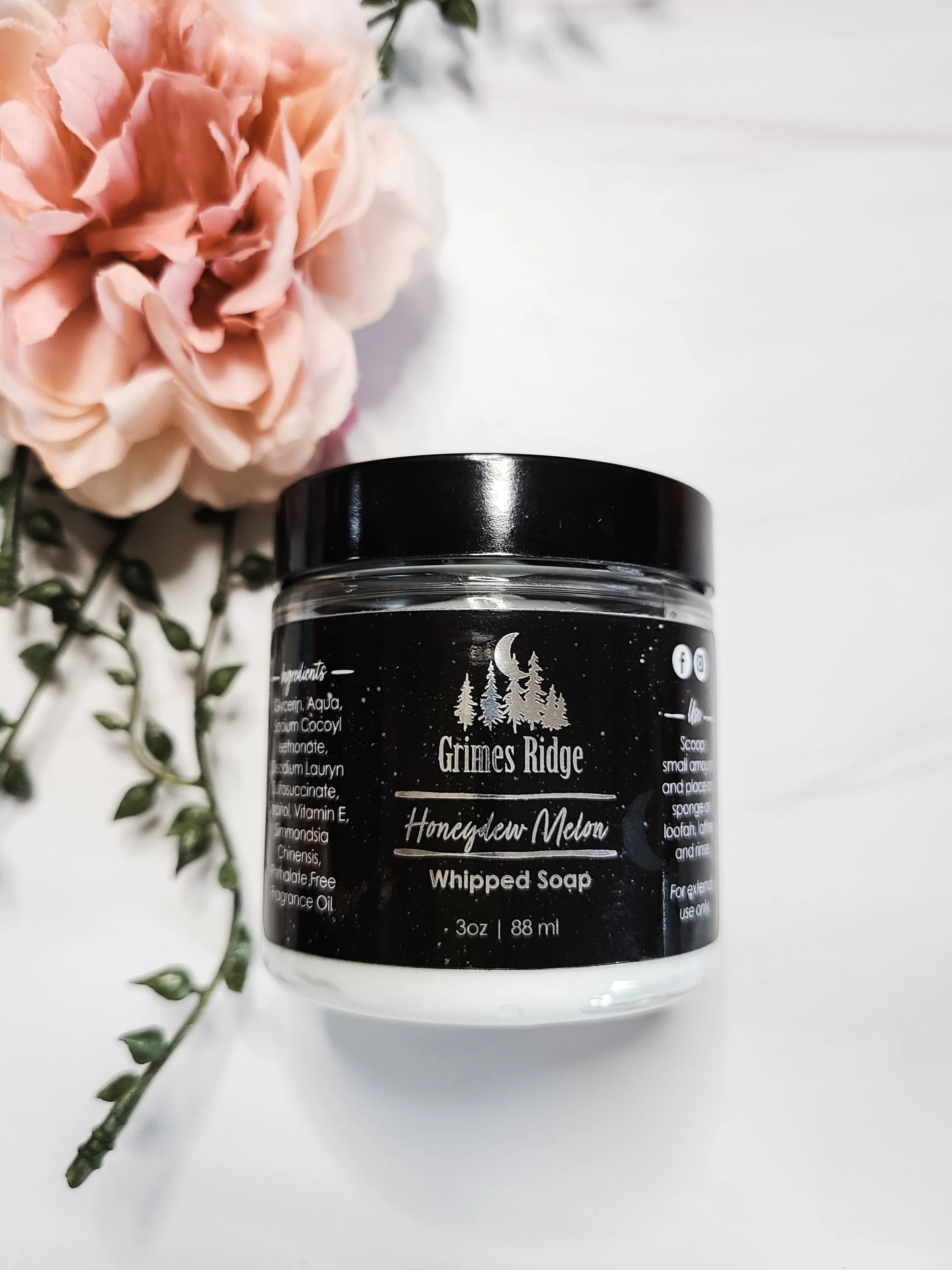 Honeydew Melon Whipped Soap