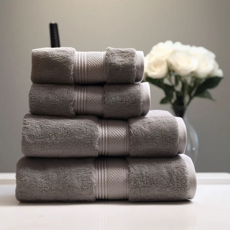 Hotel Royal Living Supima Hand Towel Grey 50x80cm