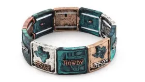 Howdy Texas Mixed Bracelet