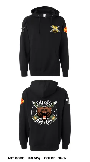 HSB BTRY, 2nd BN, 2nd FA Comfort Unisex Hooded Sweatshirt - X3L5Pq