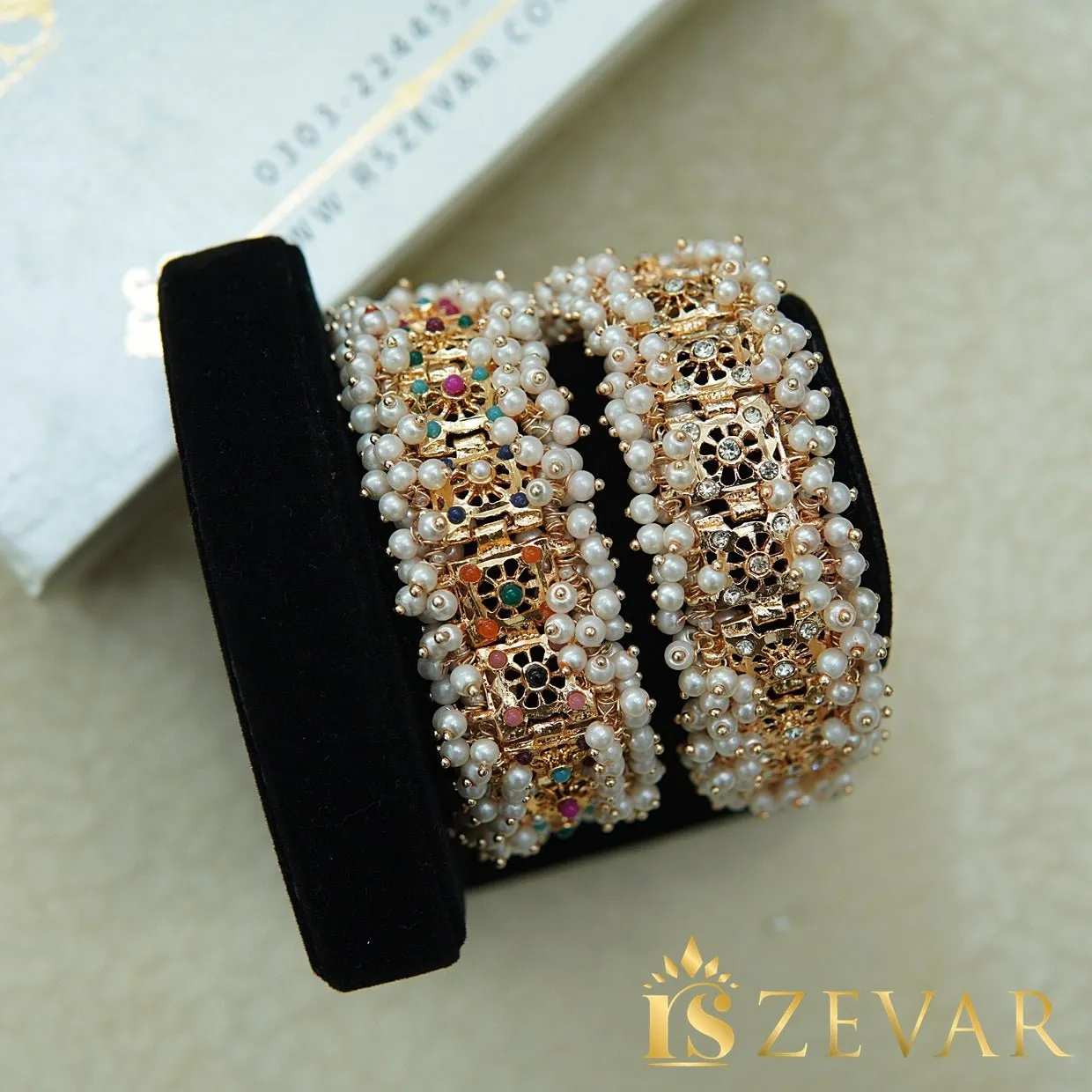 Hyderabadi Double Sided Gajra Bracelet