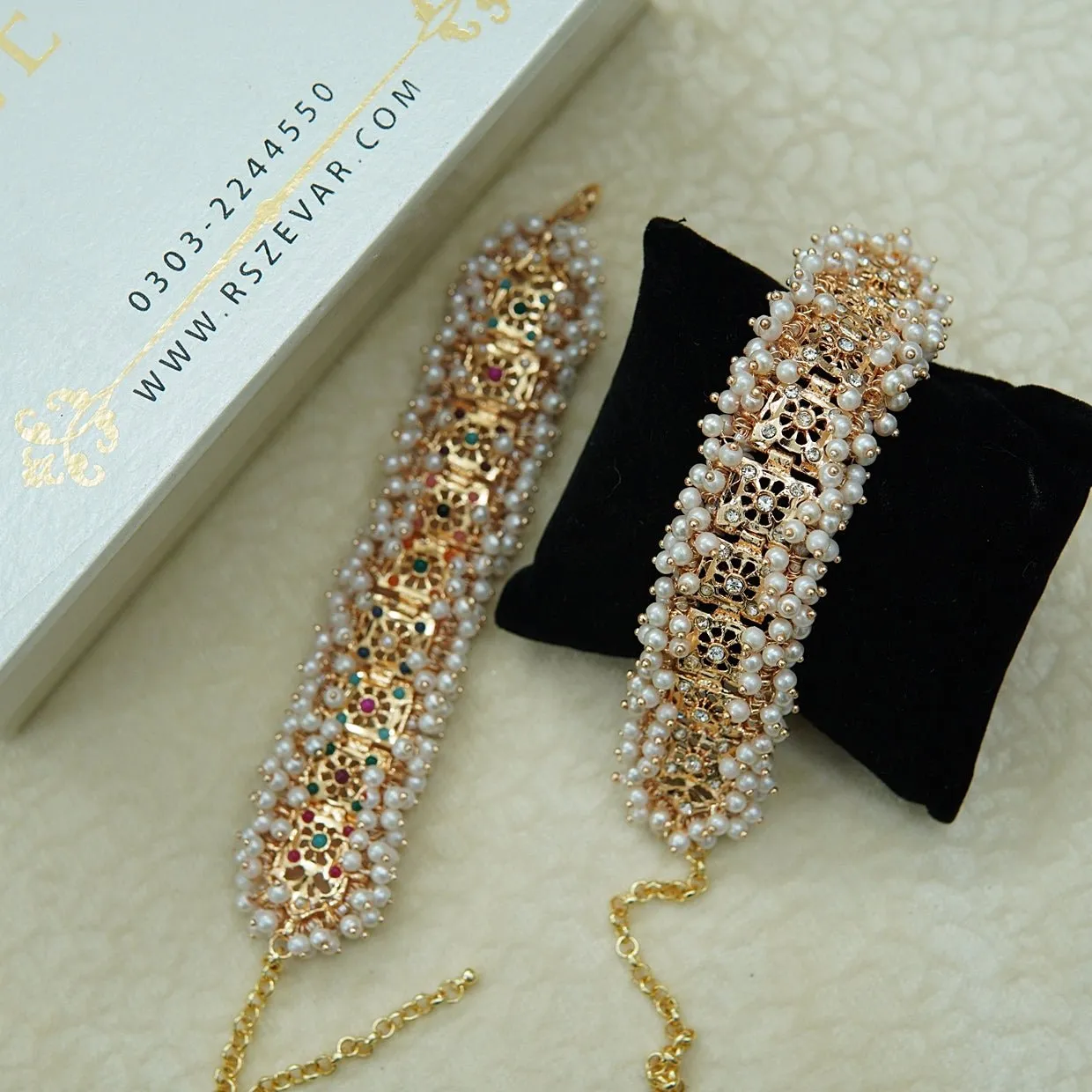 Hyderabadi Double Sided Gajra Bracelet