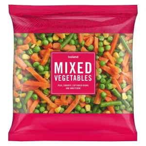 Iceland Mixed Vegetables 900g