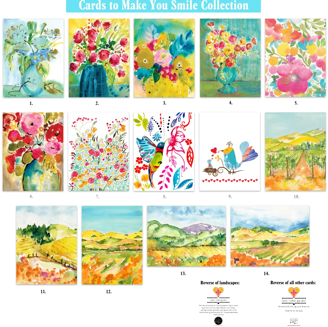 Individual Notecards - Mixed