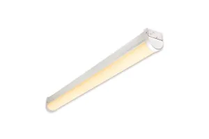 Integral ILBTC165 Lightspan  Pro T8 Batten 4Ft Power & CCT Adjustable Pwm Dimming - 22/27/34/40W 3000/4000/6500K 2970-5800Lm 145Lm/W 120 Beam Linkable