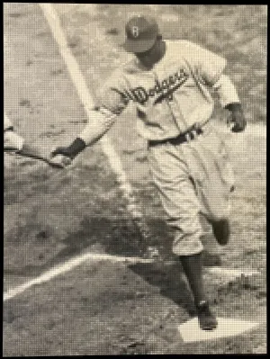 Jackie Robinson (made from legos)