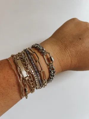 Jenna mixed bracelet