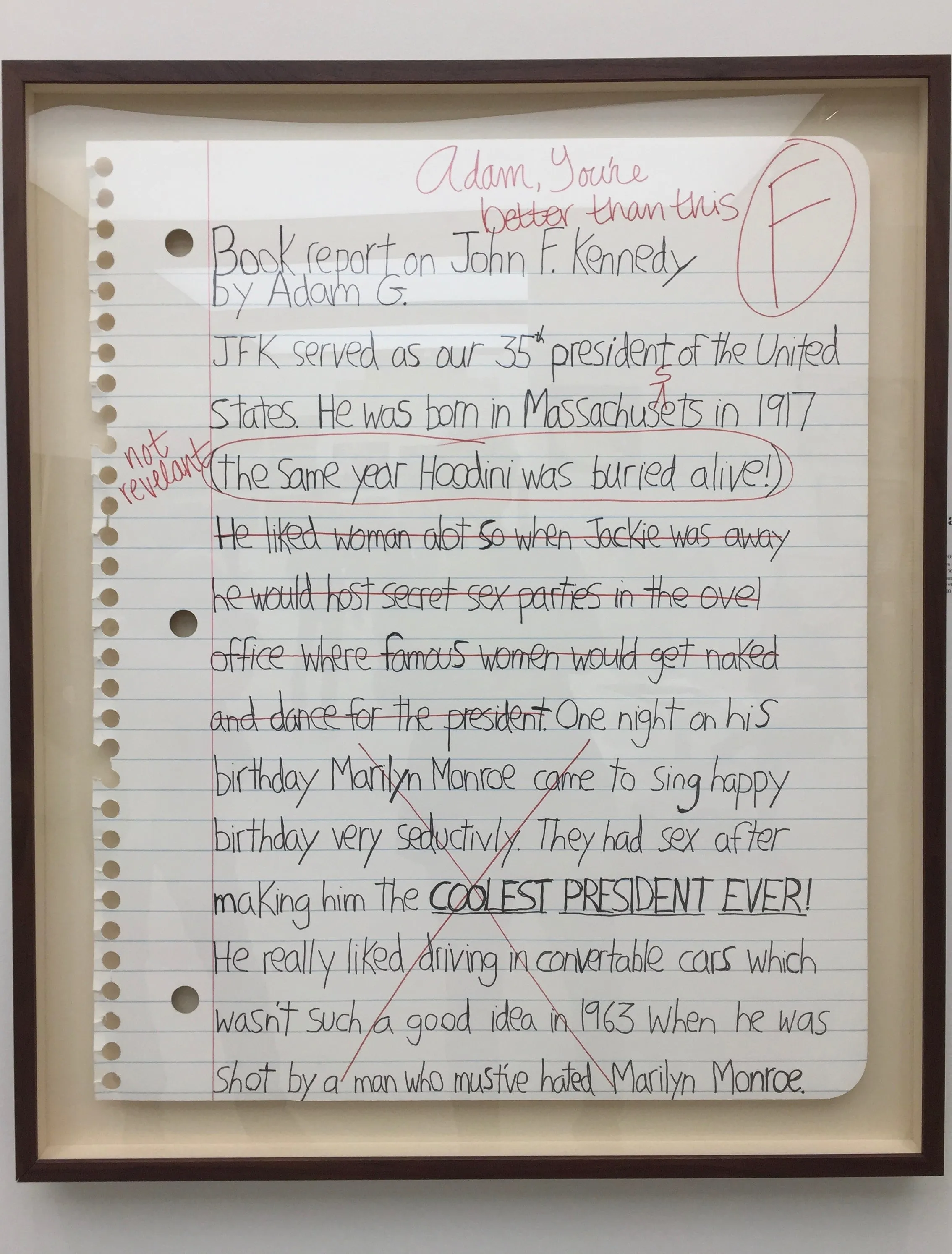 JFK Report - Limited Edition Print