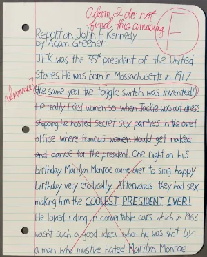 JFK Report - Limited Edition Print