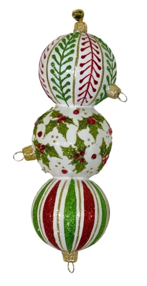 JingleNog Holiday Trio Ornament