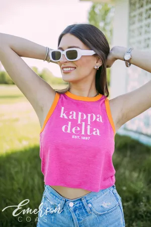 Kappa Delta PR Colorblock Tank