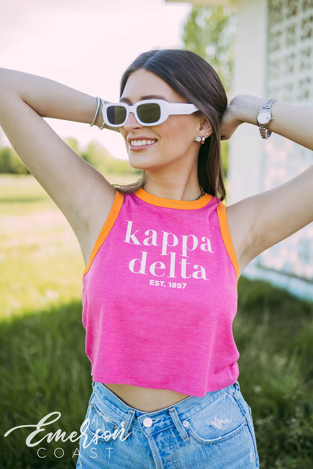 Kappa Delta PR Colorblock Tank