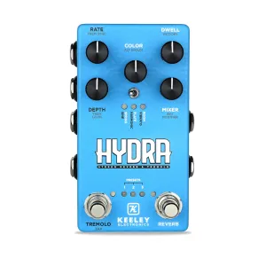 Keeley HYDRA Stereo Reverb & Tremolo Pedal