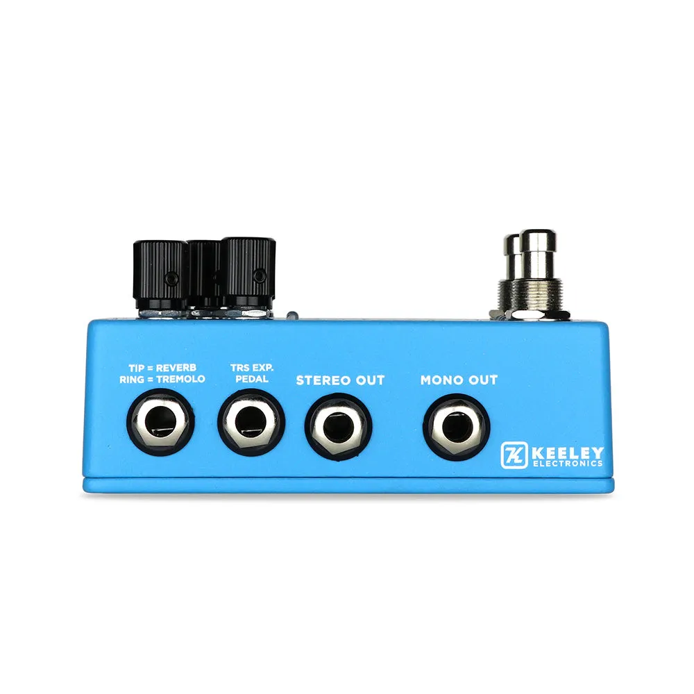 Keeley HYDRA Stereo Reverb & Tremolo Pedal
