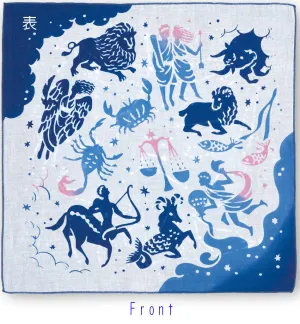 Kenema - Seiza no utage - Gauze Towel (Handkerchief) Double - Sided Dyring