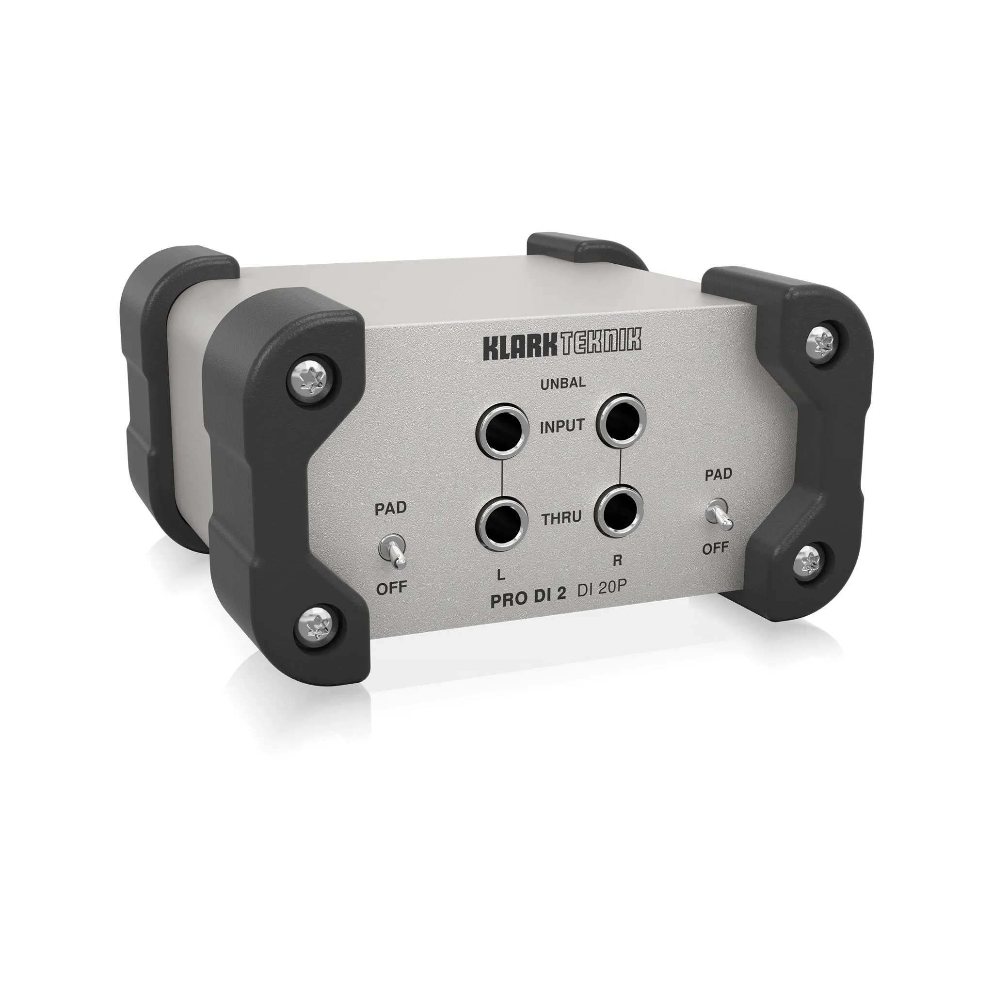 Klark Teknik DI 20P Passive Direct Box w/ Midas Transformer and Extended Dynamic Range