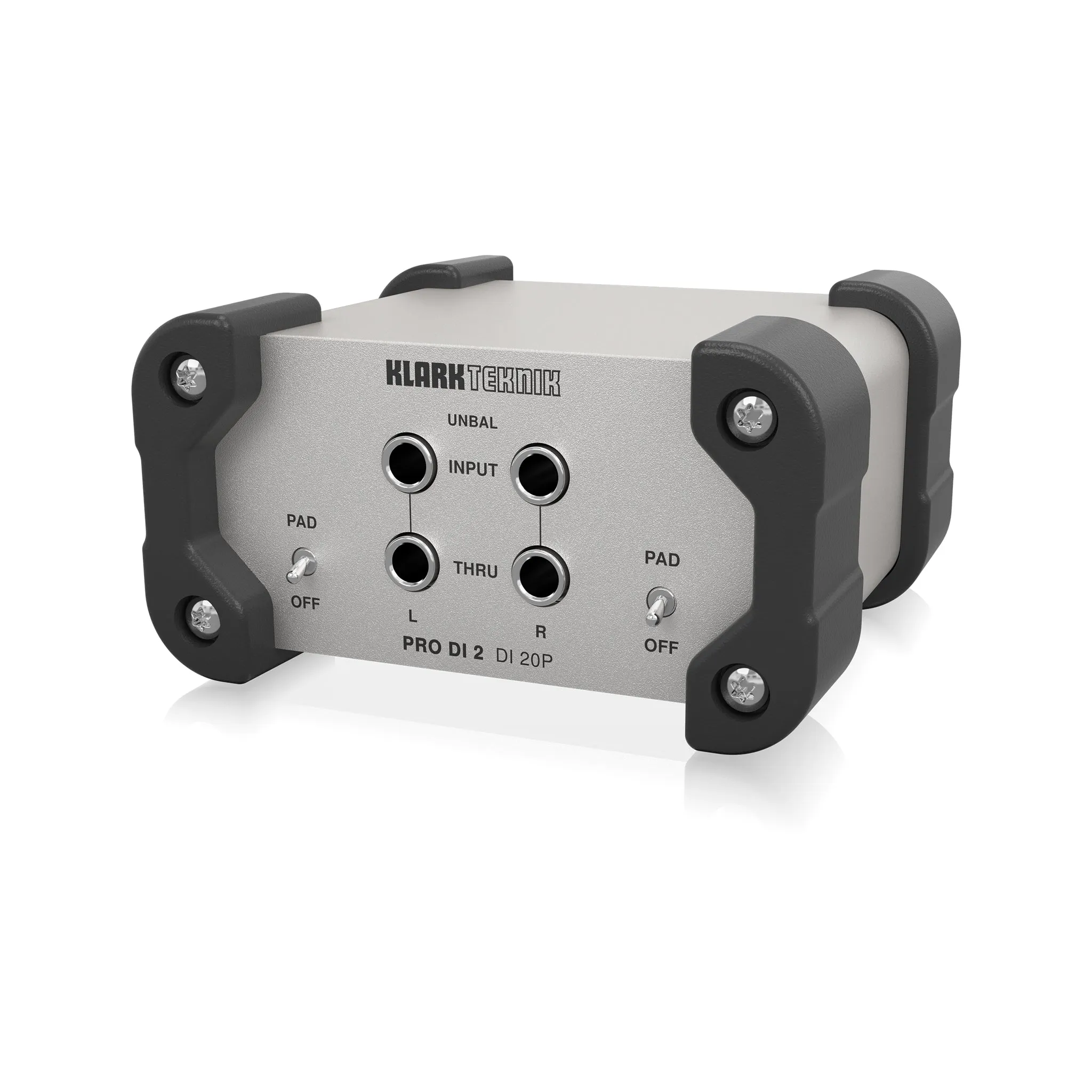 Klark Teknik DI 20P Passive Direct Box w/ Midas Transformer and Extended Dynamic Range