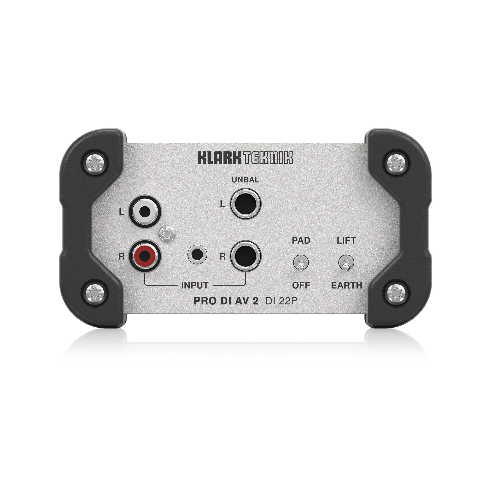 Klark Teknik DI 22P Passive Direct Box w/ Midas Transformer and Extended Dynamic Range