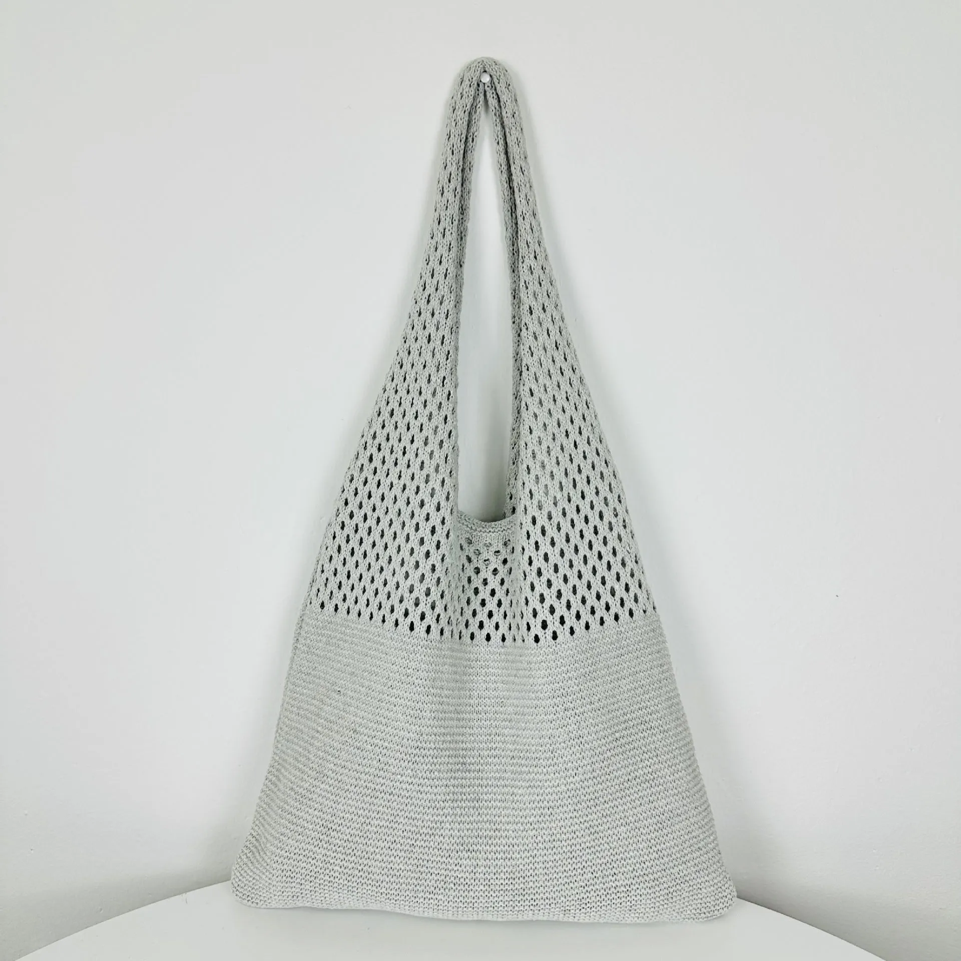 Knitted Fashion Vintage Large Capacity Totes Shoulder Bags