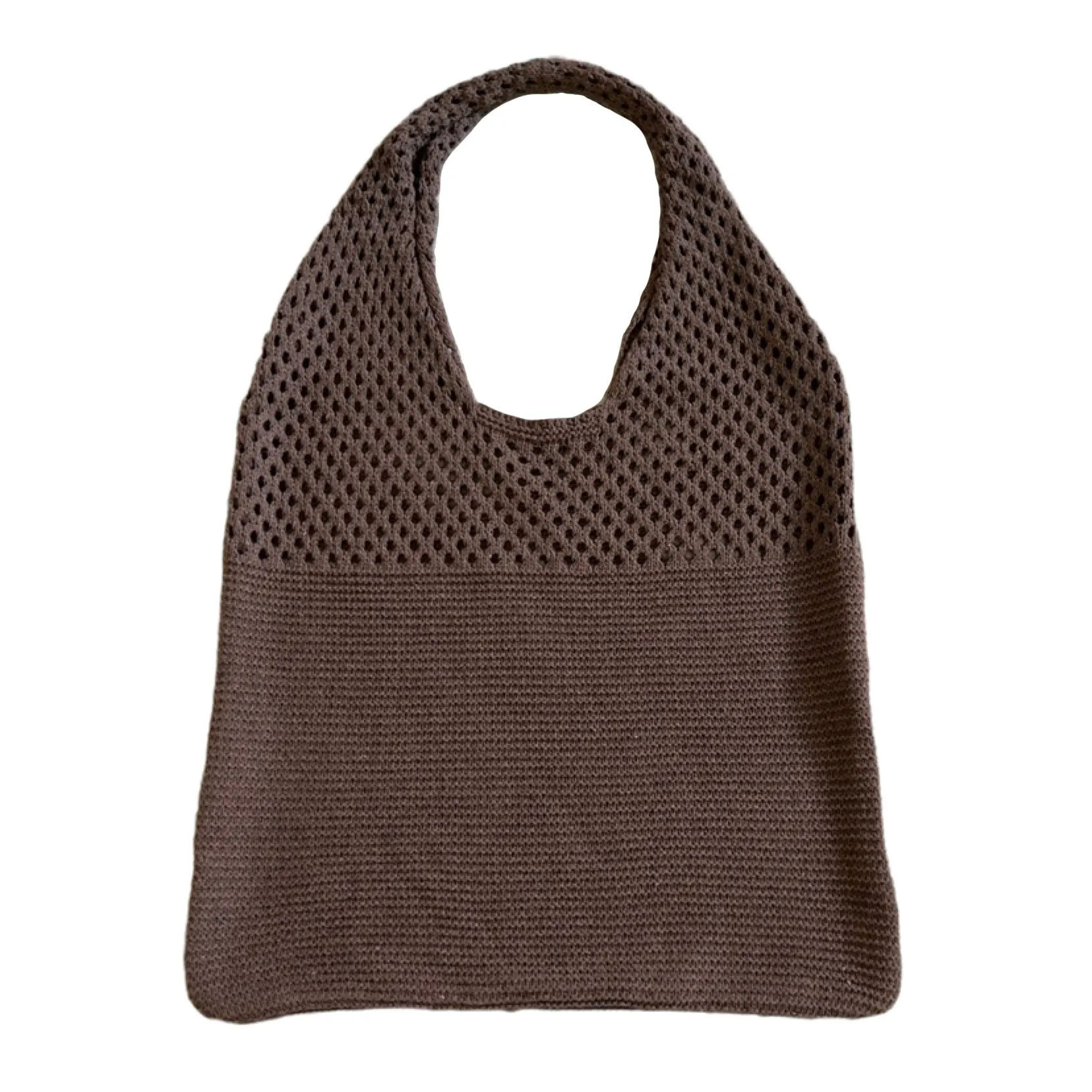 Knitted Fashion Vintage Large Capacity Totes Shoulder Bags