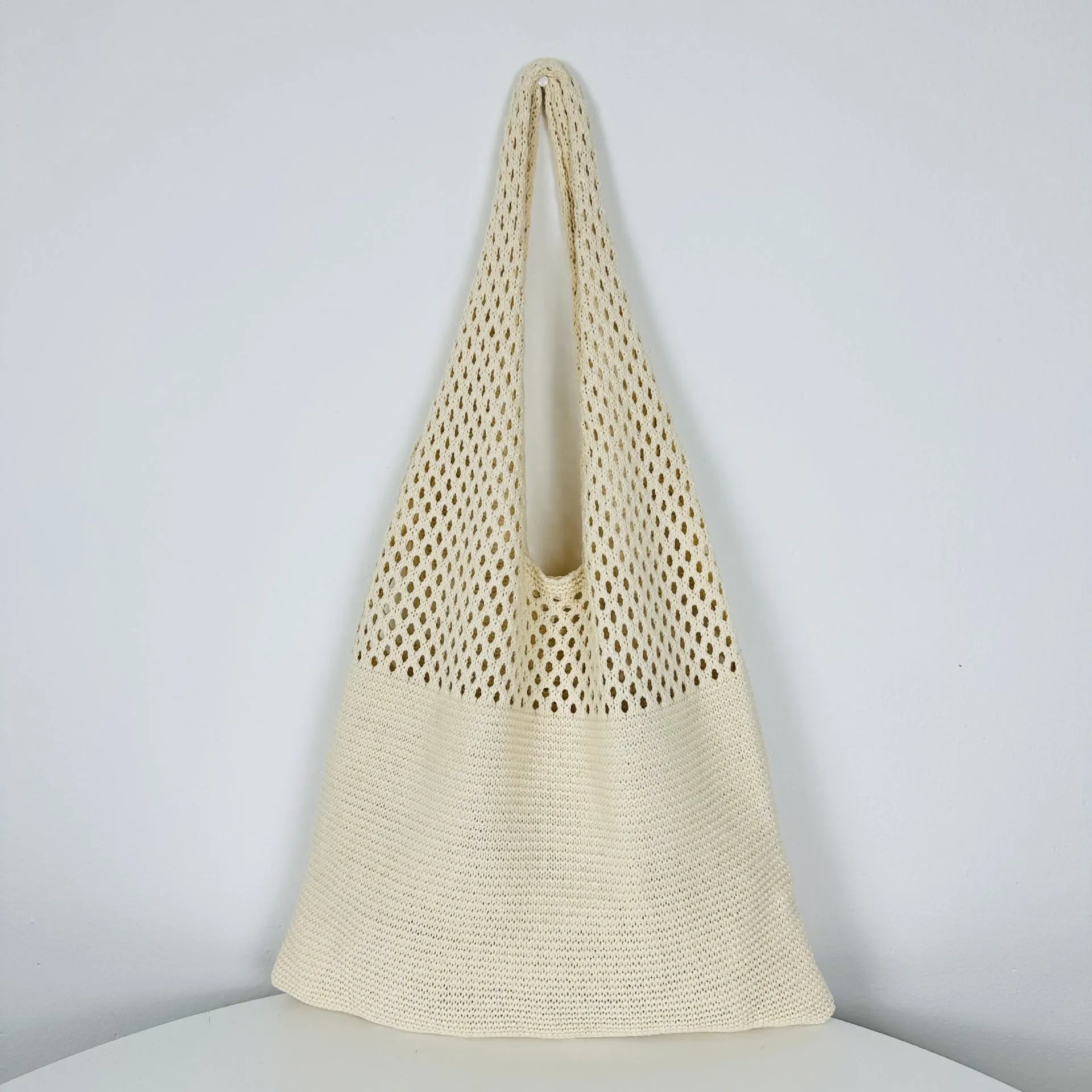 Knitted Fashion Vintage Large Capacity Totes Shoulder Bags