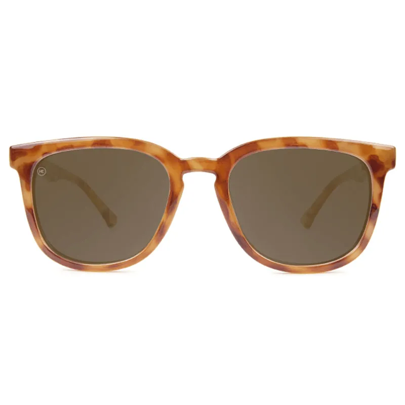 Knockaround® Paso Robles Sunglasses in Blonde Tortoise Amber Polarized