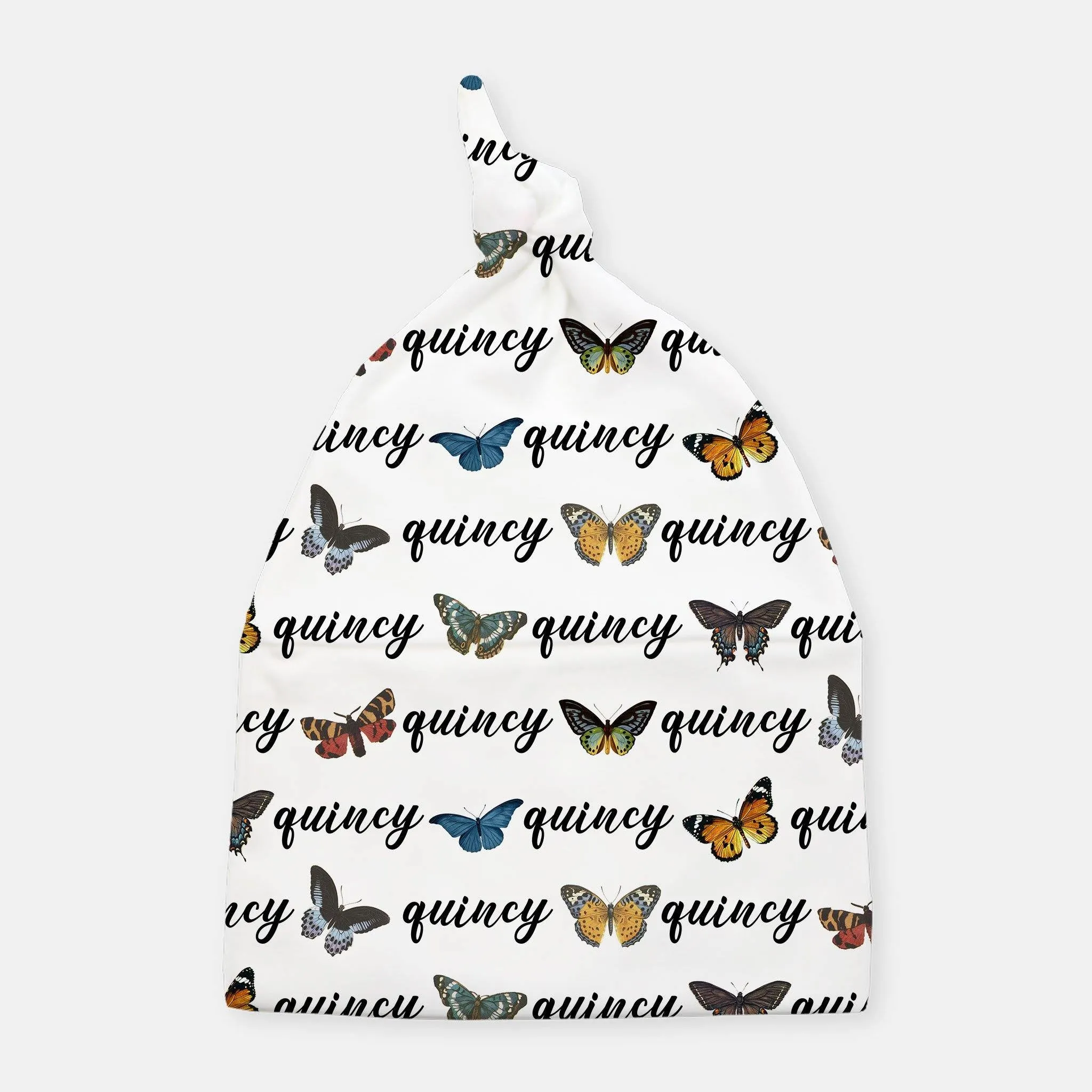 Knotted Beanie - Butterfly