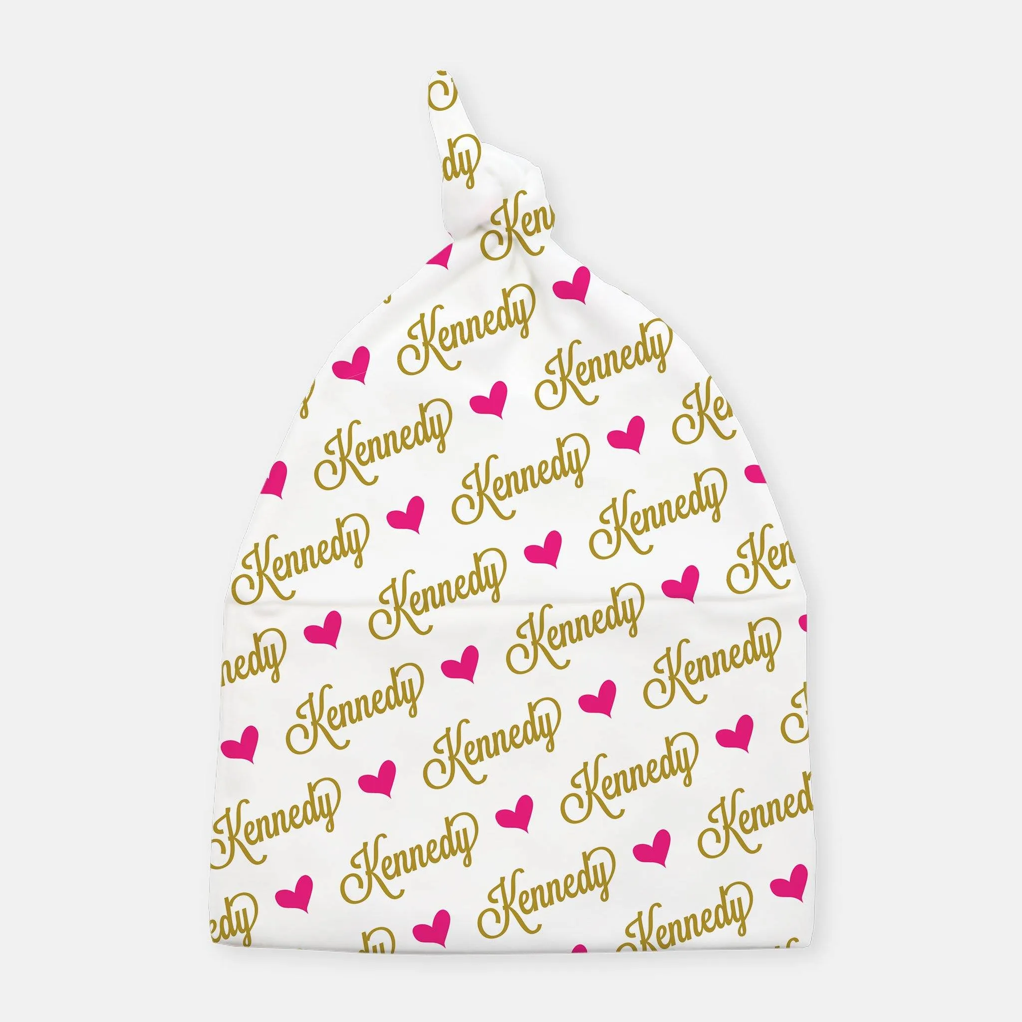 Knotted Beanie - Heart