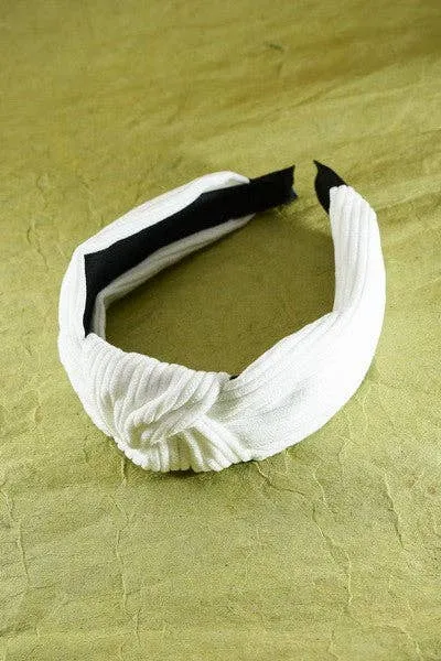 Knotted Corduroy Headband