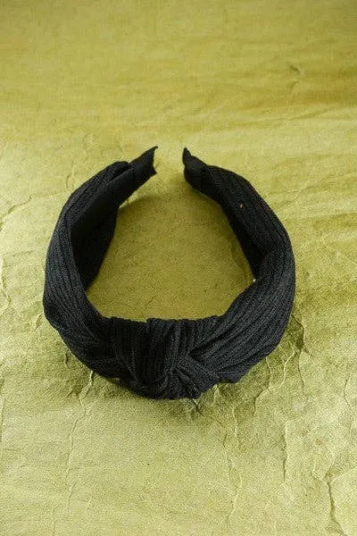 Knotted Corduroy Headband