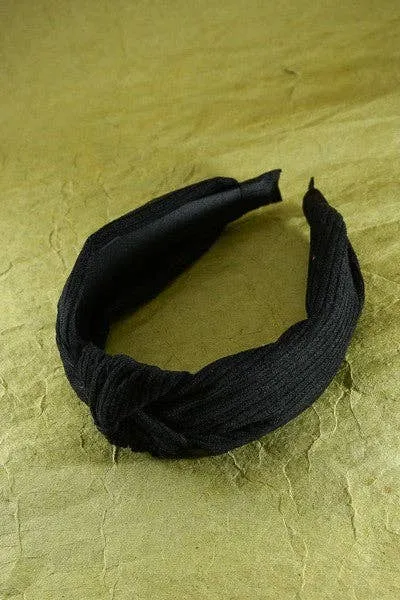 Knotted Corduroy Headband