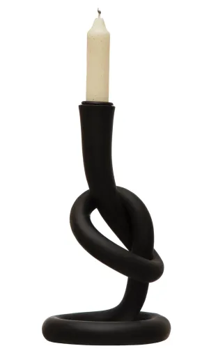 Knotted Taper Holder