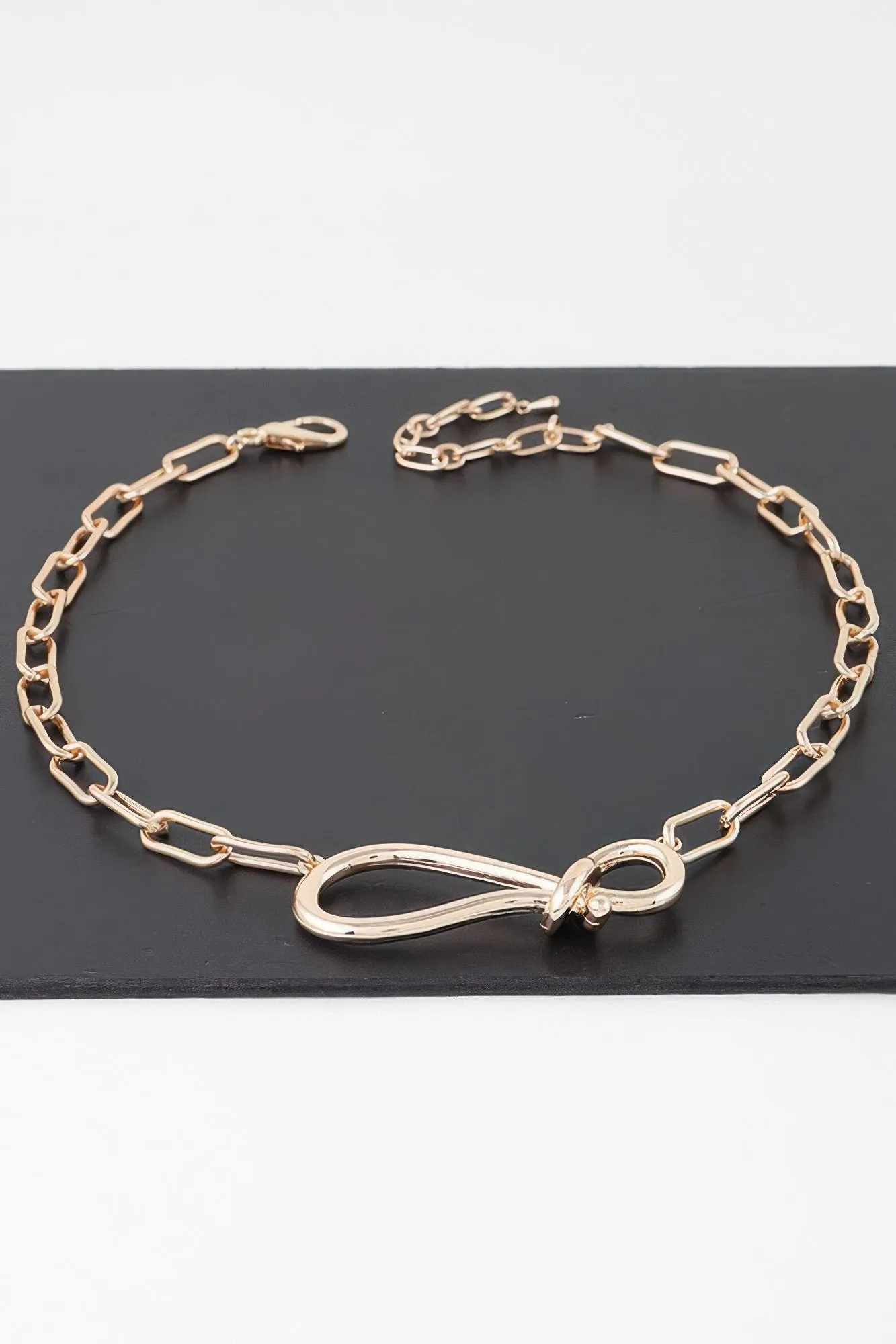Knotted Up Chain Necklace