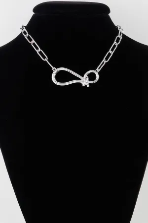Knotted Up Chain Necklace