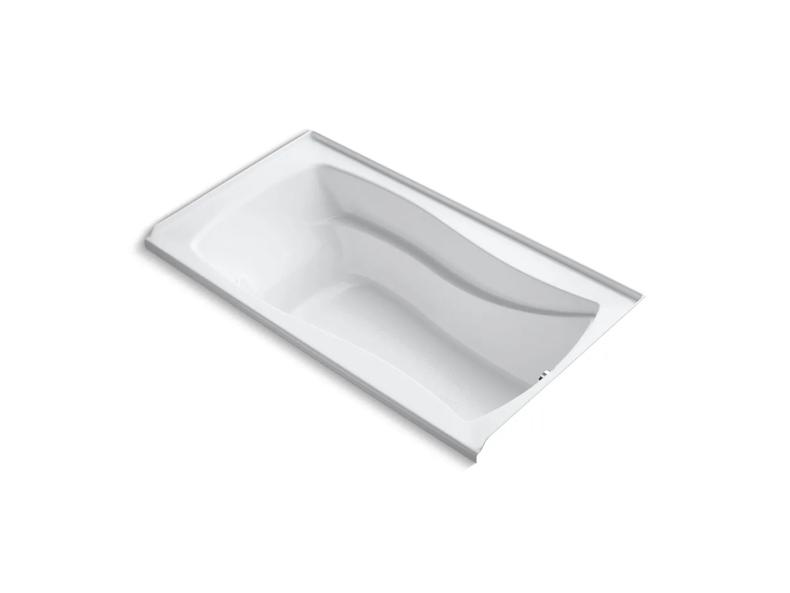 KOHLER K-1229-R Mariposa 66" x 36" alcove bath with alcove and right-hand drain
