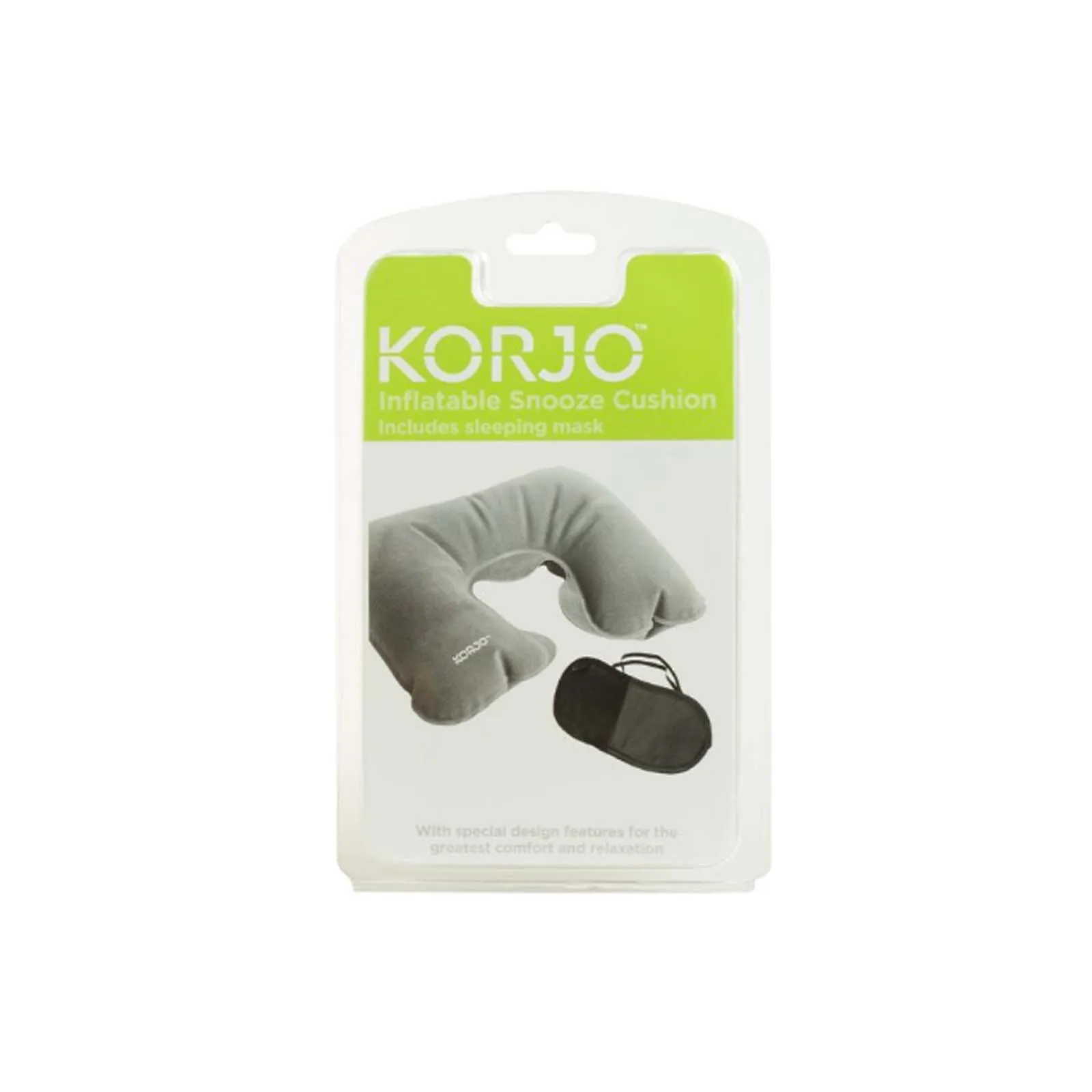 Korjo Snooze Cushion With Sleeping Mask