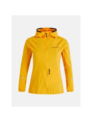 Kurtka Peak Performance W Light Woven Jacket żółty