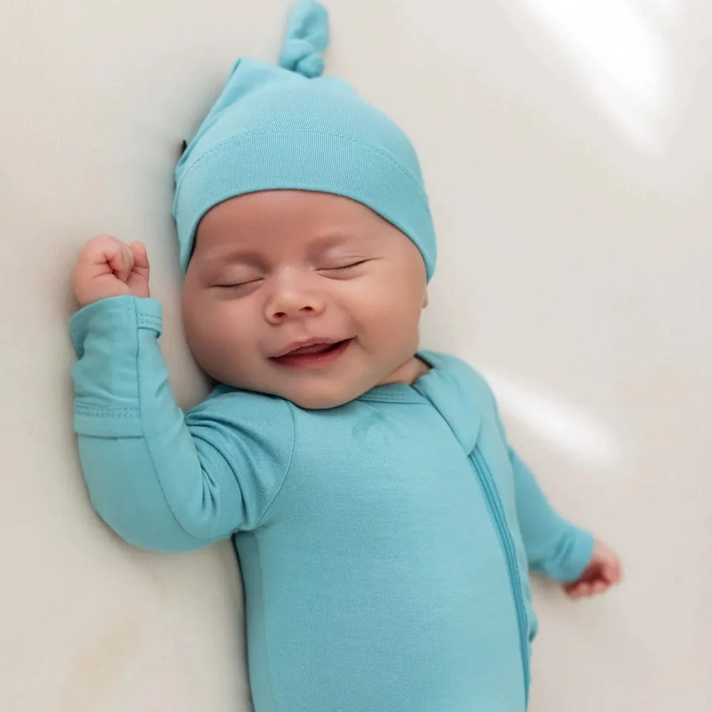 Kyte Baby Knotted Cap in Makai