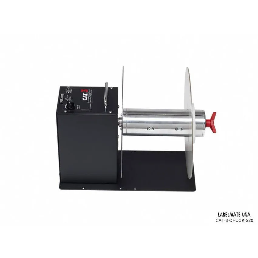 Labelmate Standard Heavy-Duty Rewinder - CAT-3-CHUCK-220