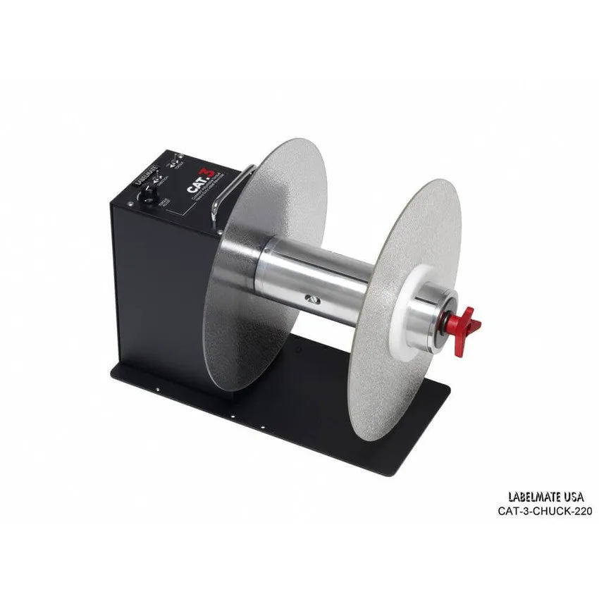 Labelmate Standard Heavy-Duty Rewinder - CAT-3-CHUCK-220