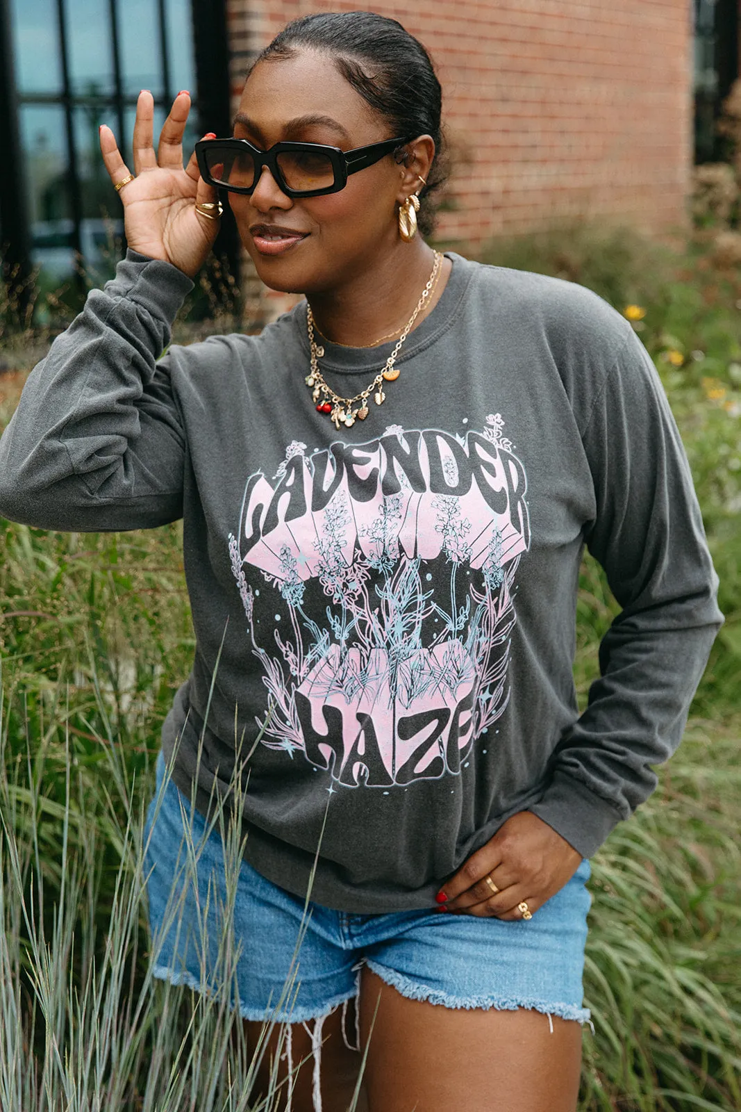 Lavender Haze Long Sleeve Tee