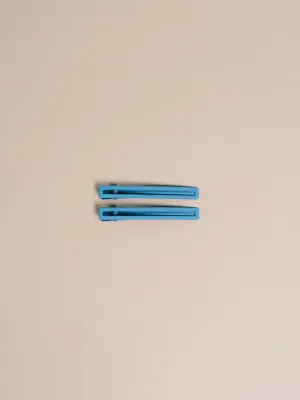 Leia Hair Clips Set - Sky