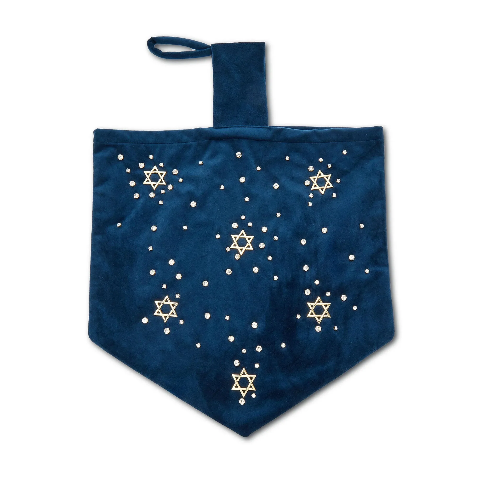 Lele Sadoughi Navy Holiday Stocking